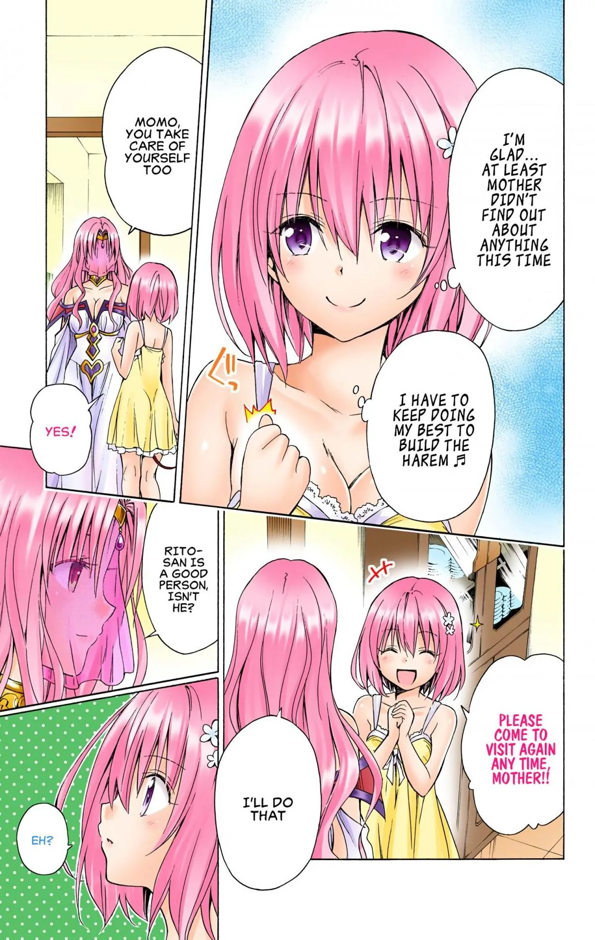 To Love Ru Darkness (Colored) Chapter 50 page 37 - 