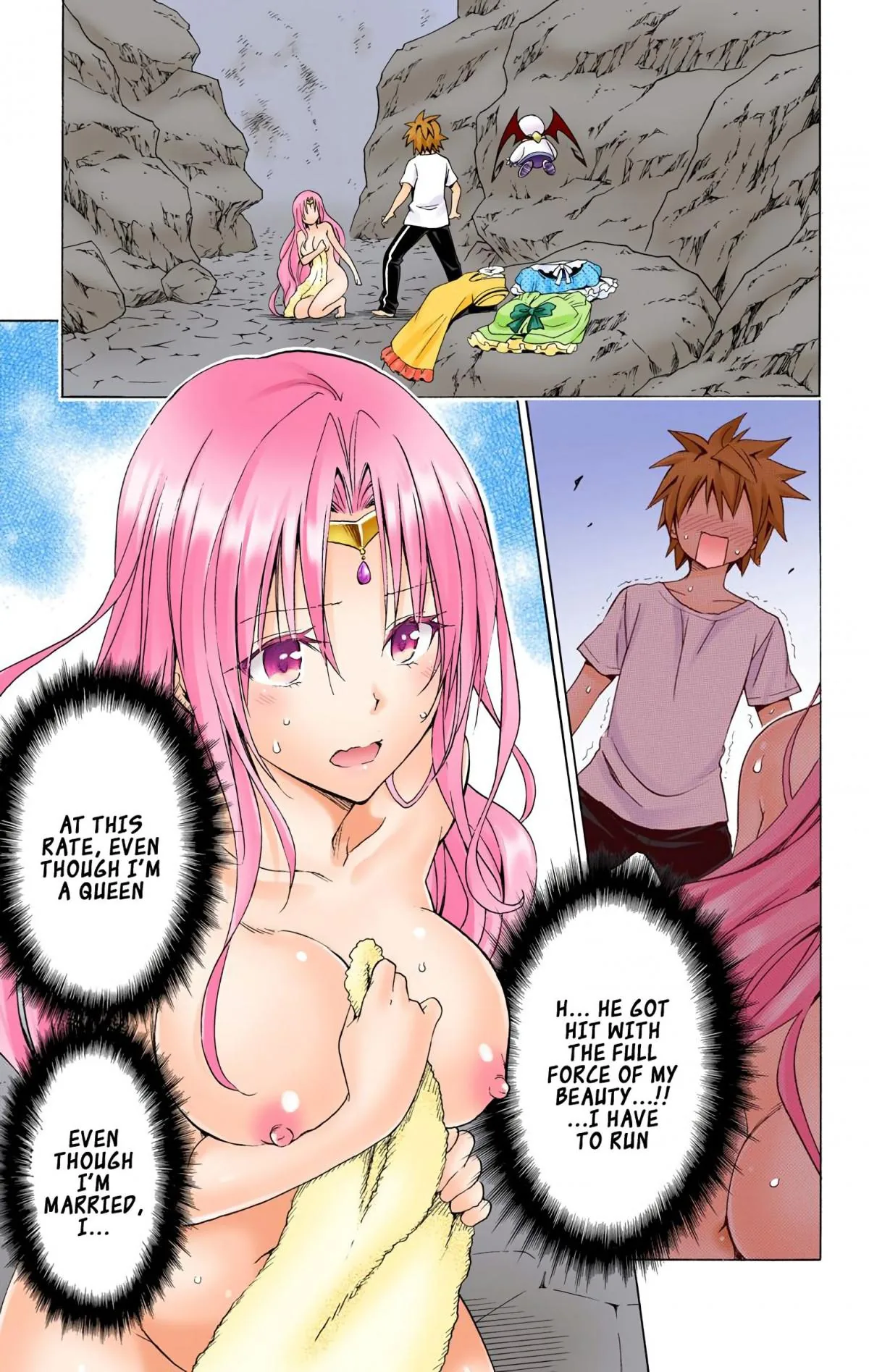 To Love Ru Darkness (Colored) Chapter 50 page 9 - 