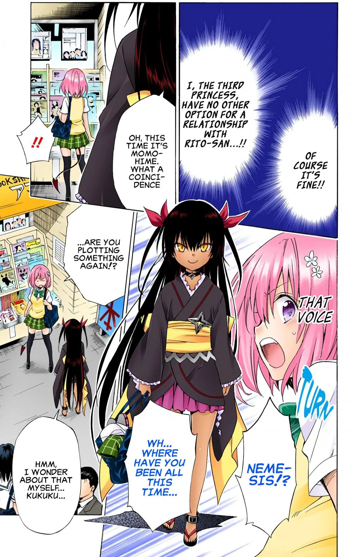 To Love Ru Darkness (Colored) Chapter 51 page 17 - 