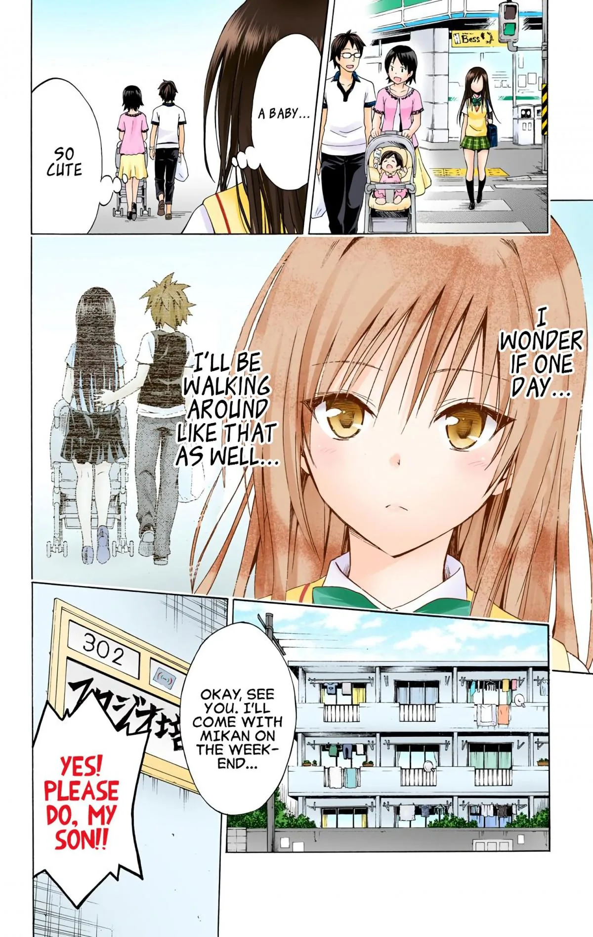 To Love Ru Darkness (Colored) Chapter 51 page 4 - 