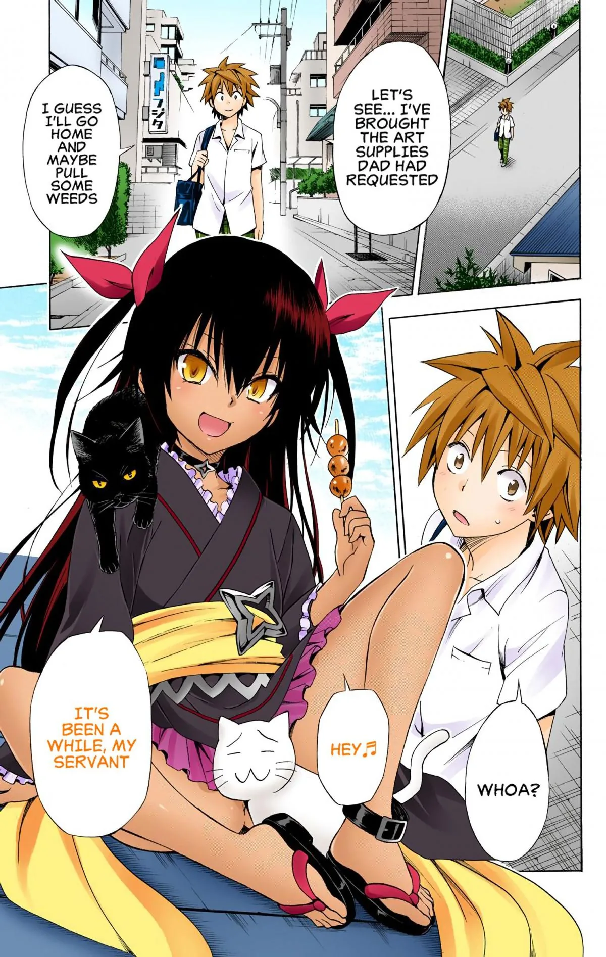 To Love Ru Darkness (Colored) Chapter 51 page 5 - 