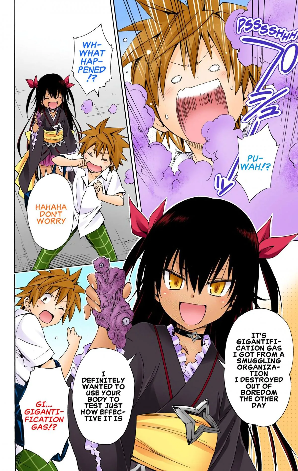 To Love Ru Darkness (Colored) Chapter 51 page 8 - 