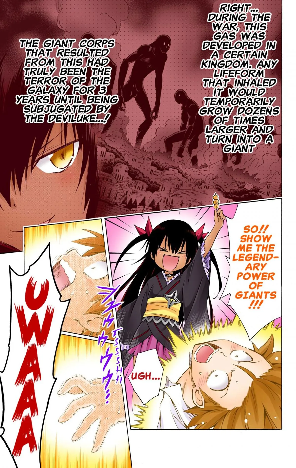 To Love Ru Darkness (Colored) Chapter 51 page 9 - 