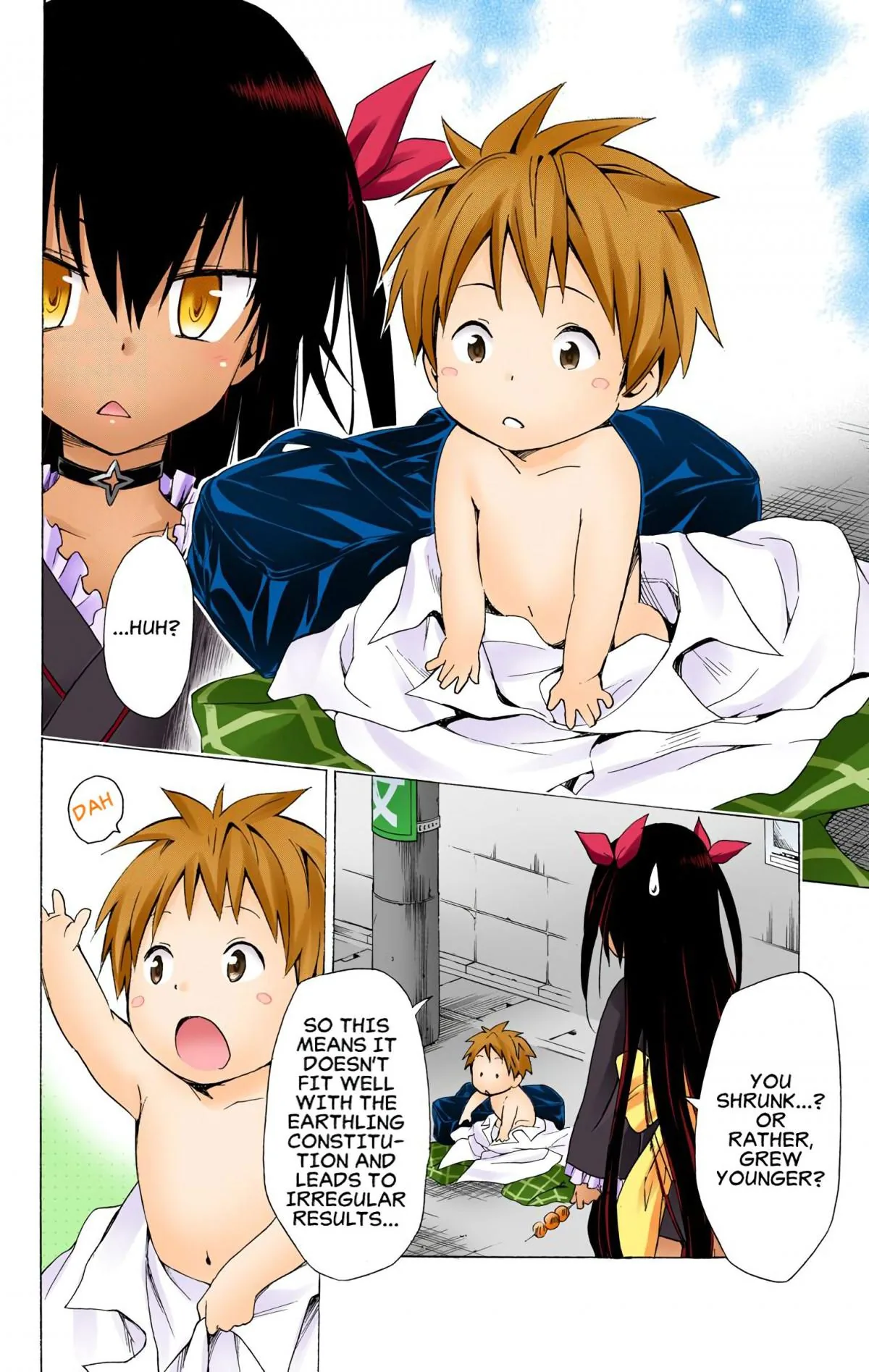 To Love Ru Darkness (Colored) Chapter 51 page 10 - 