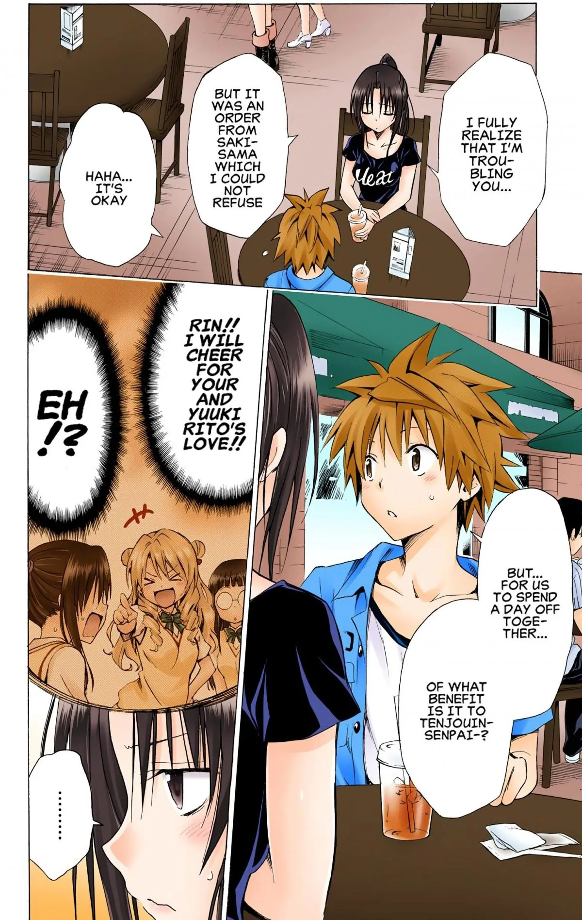 To Love Ru Darkness (Colored) Chapter 52 page 2 - 