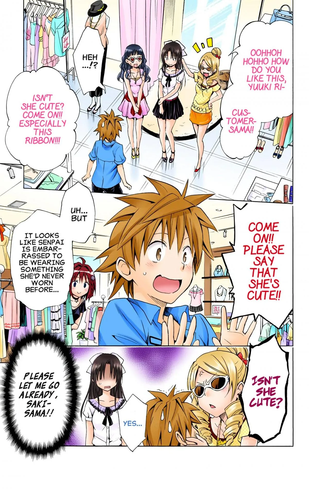 To Love Ru Darkness (Colored) Chapter 52 page 17 - 