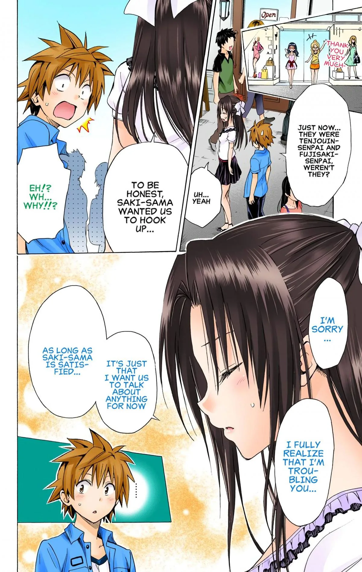 To Love Ru Darkness (Colored) Chapter 52 page 18 - 