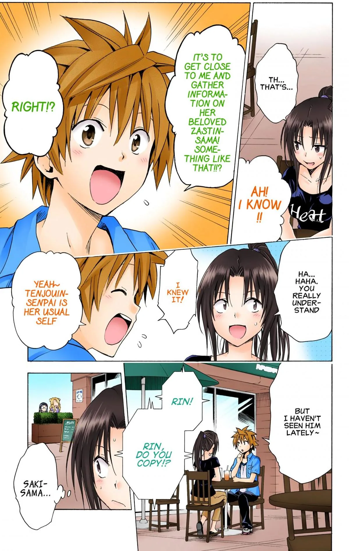 To Love Ru Darkness (Colored) Chapter 52 page 3 - 