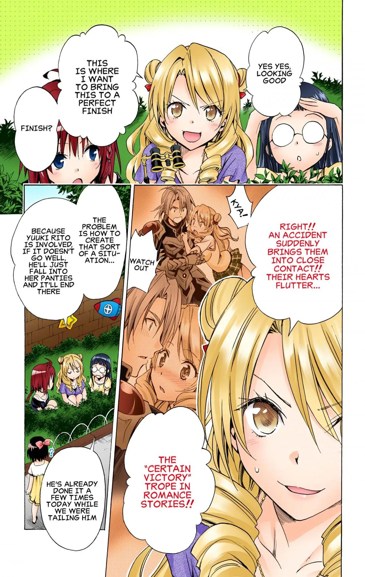 To Love Ru Darkness (Colored) Chapter 52 page 21 - 