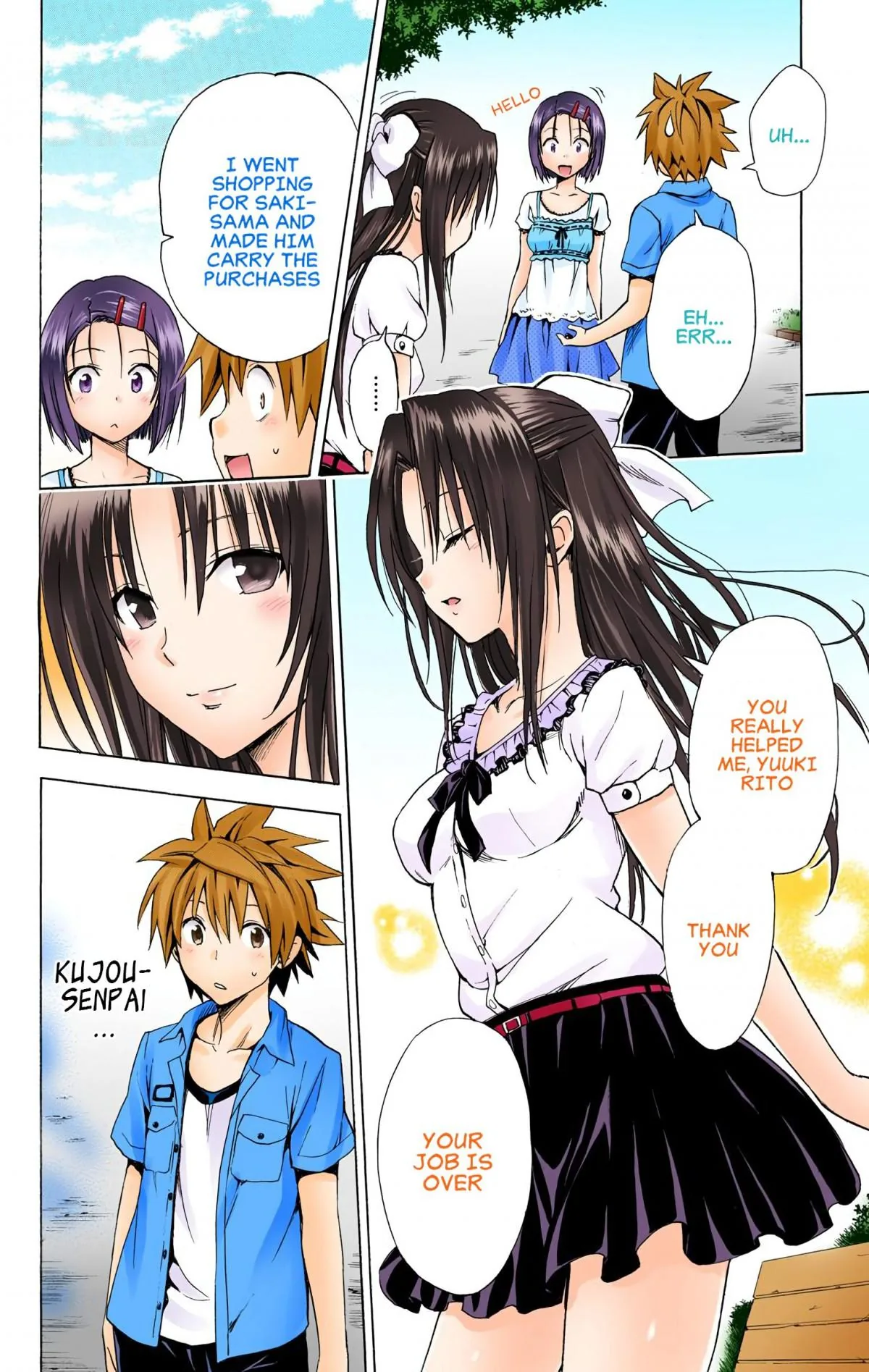 To Love Ru Darkness (Colored) Chapter 52 page 24 - 
