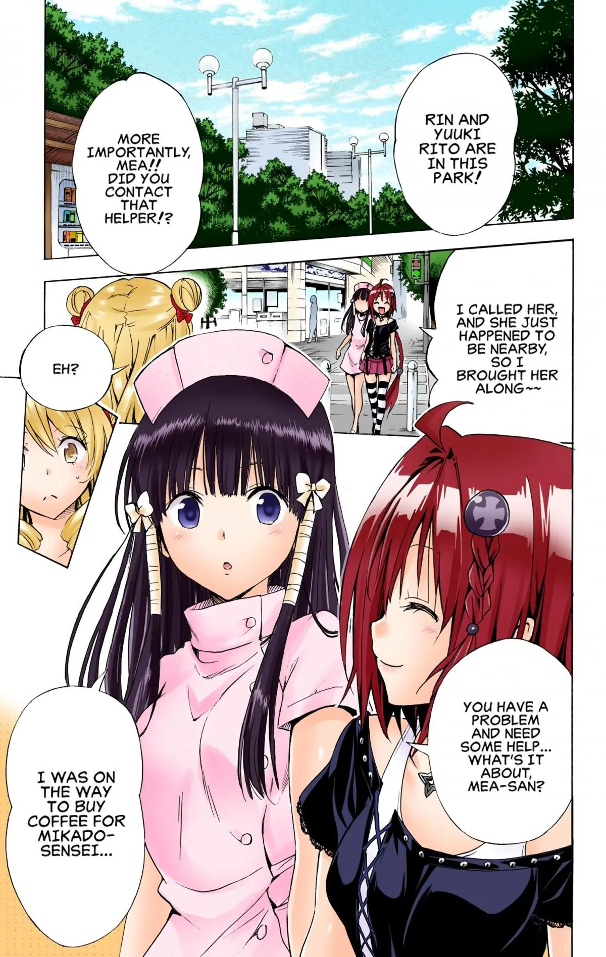 To Love Ru Darkness (Colored) Chapter 52 page 25 - 