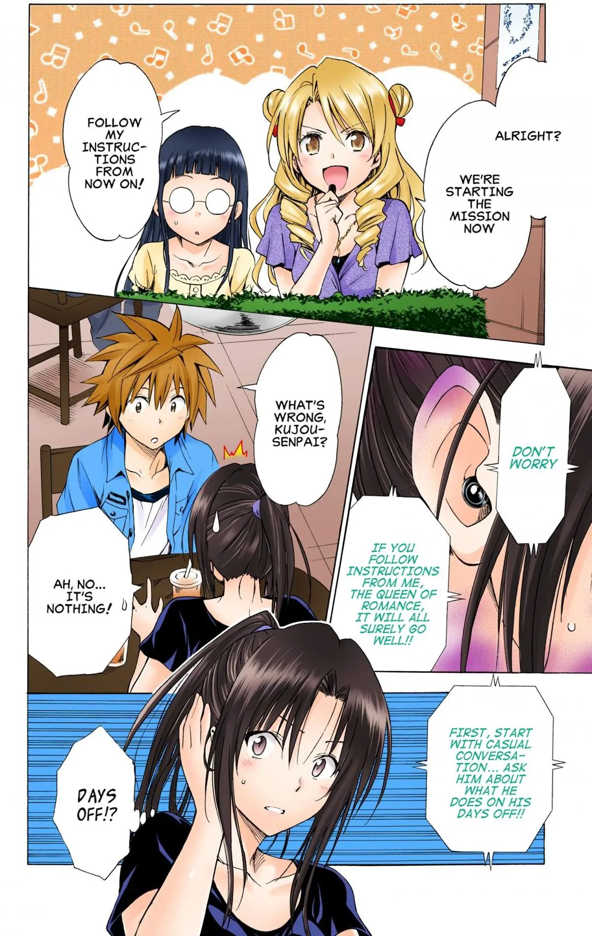 To Love Ru Darkness (Colored) Chapter 52 page 4 - 