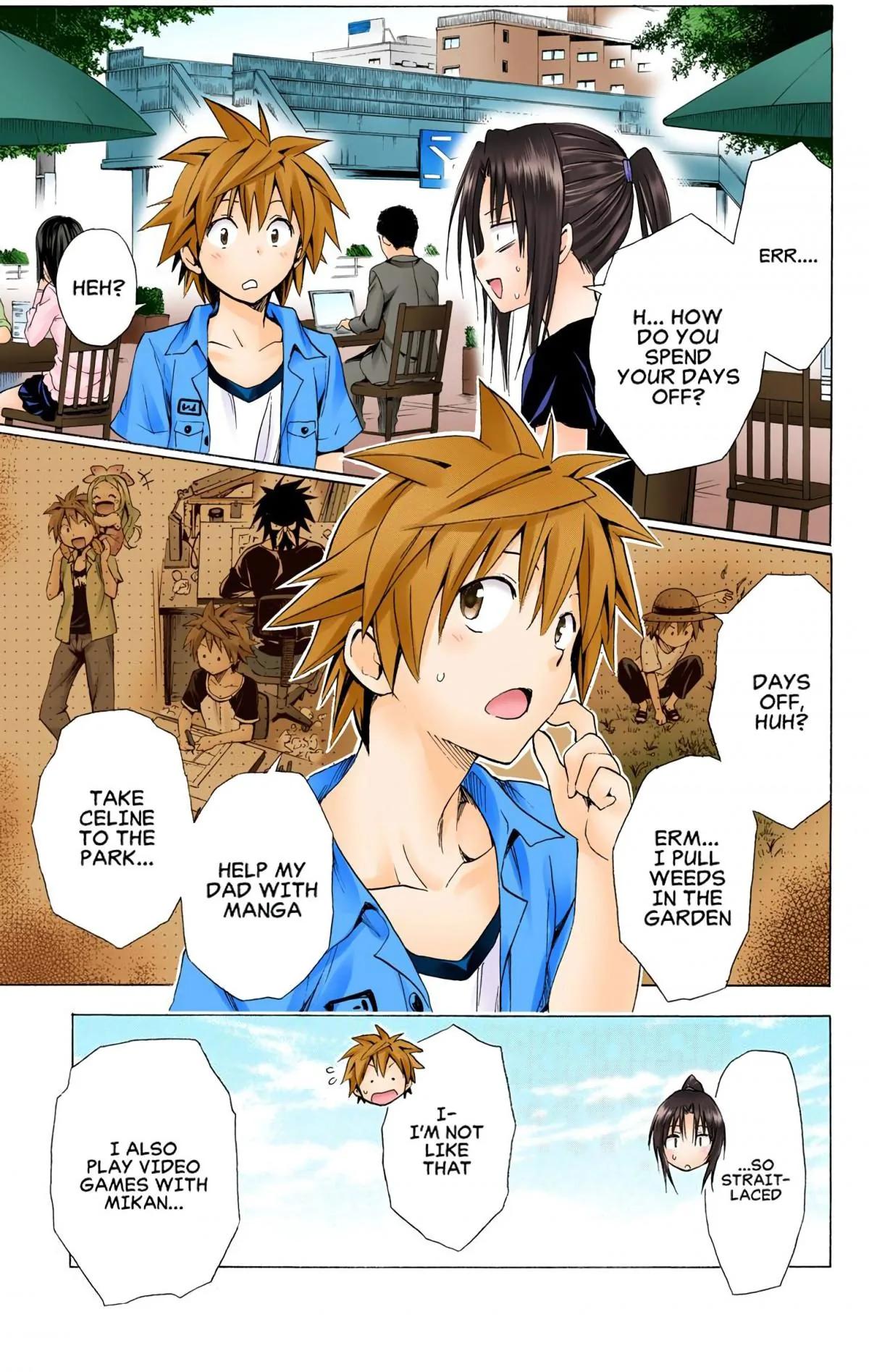 To Love Ru Darkness (Colored) Chapter 52 page 5 - 