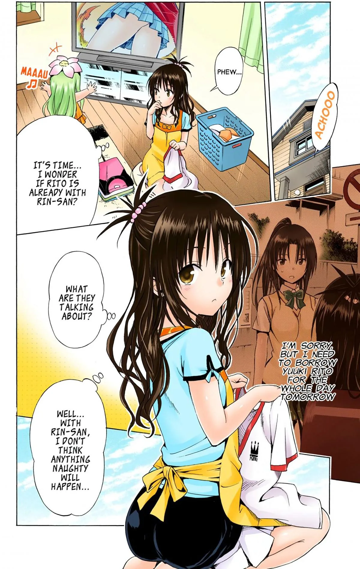 To Love Ru Darkness (Colored) Chapter 52 page 6 - 