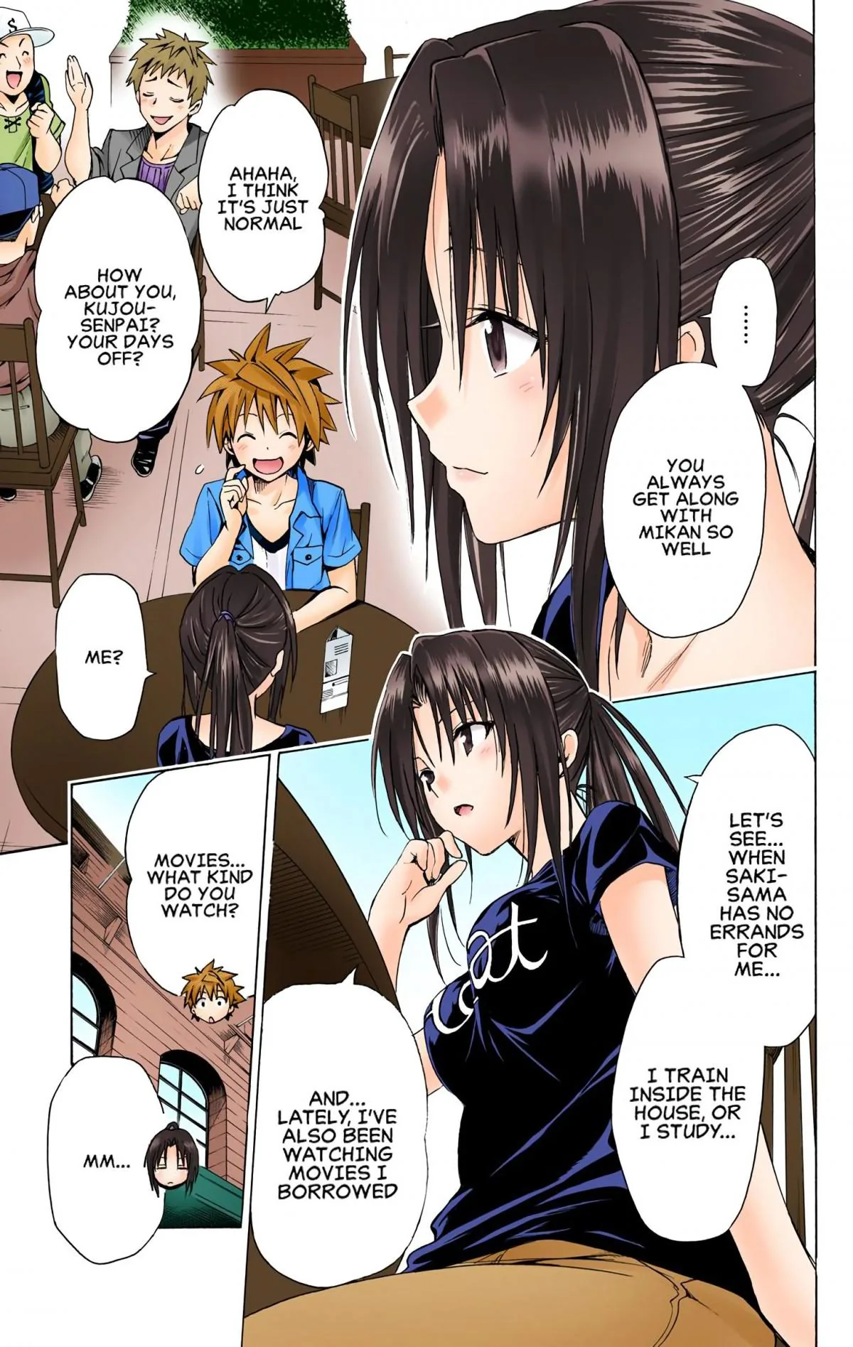 To Love Ru Darkness (Colored) Chapter 52 page 7 - 