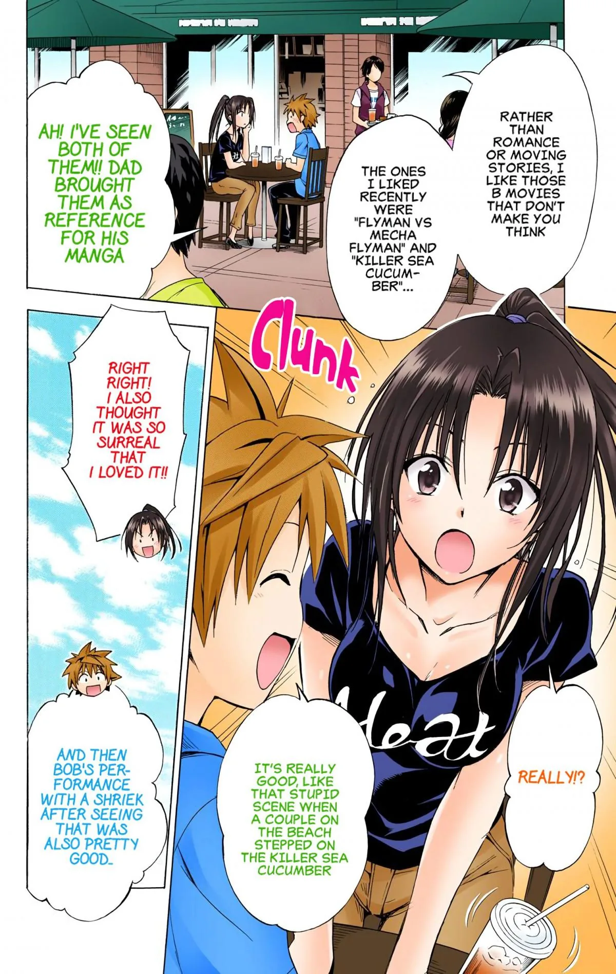 To Love Ru Darkness (Colored) Chapter 52 page 8 - 