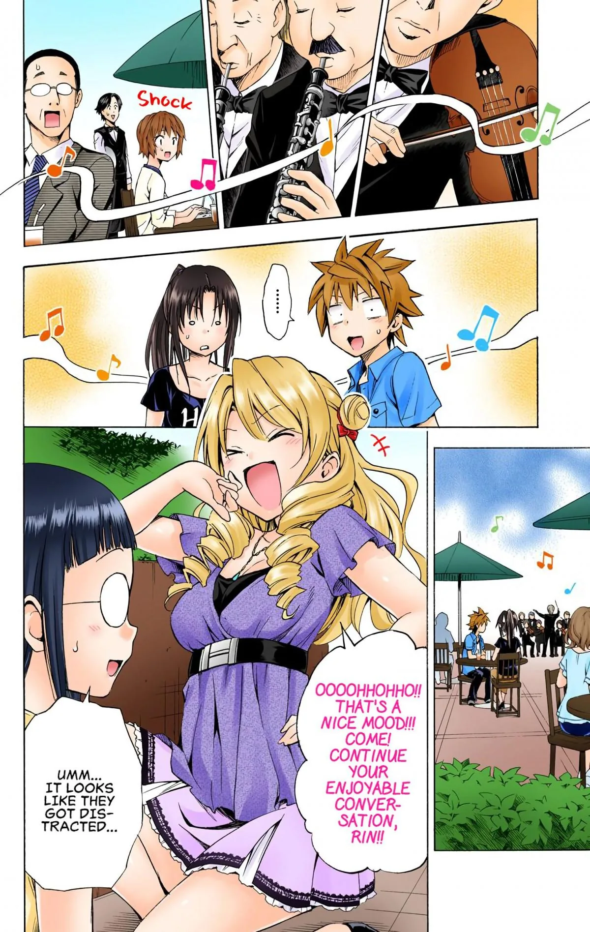 To Love Ru Darkness (Colored) Chapter 52 page 10 - 