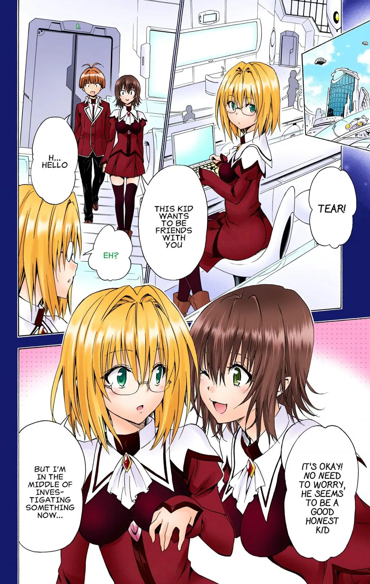 To Love Ru Darkness (Colored) Chapter 53 page 19 - 