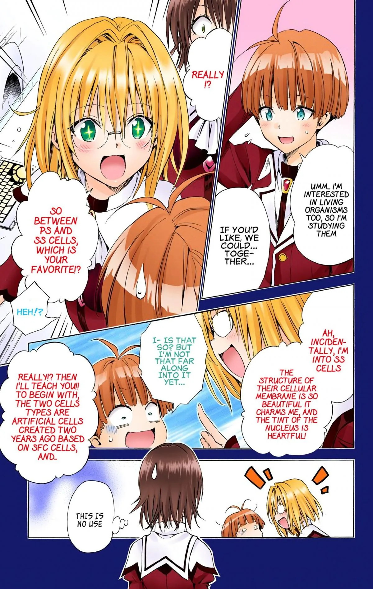 To Love Ru Darkness (Colored) Chapter 53 page 20 - 