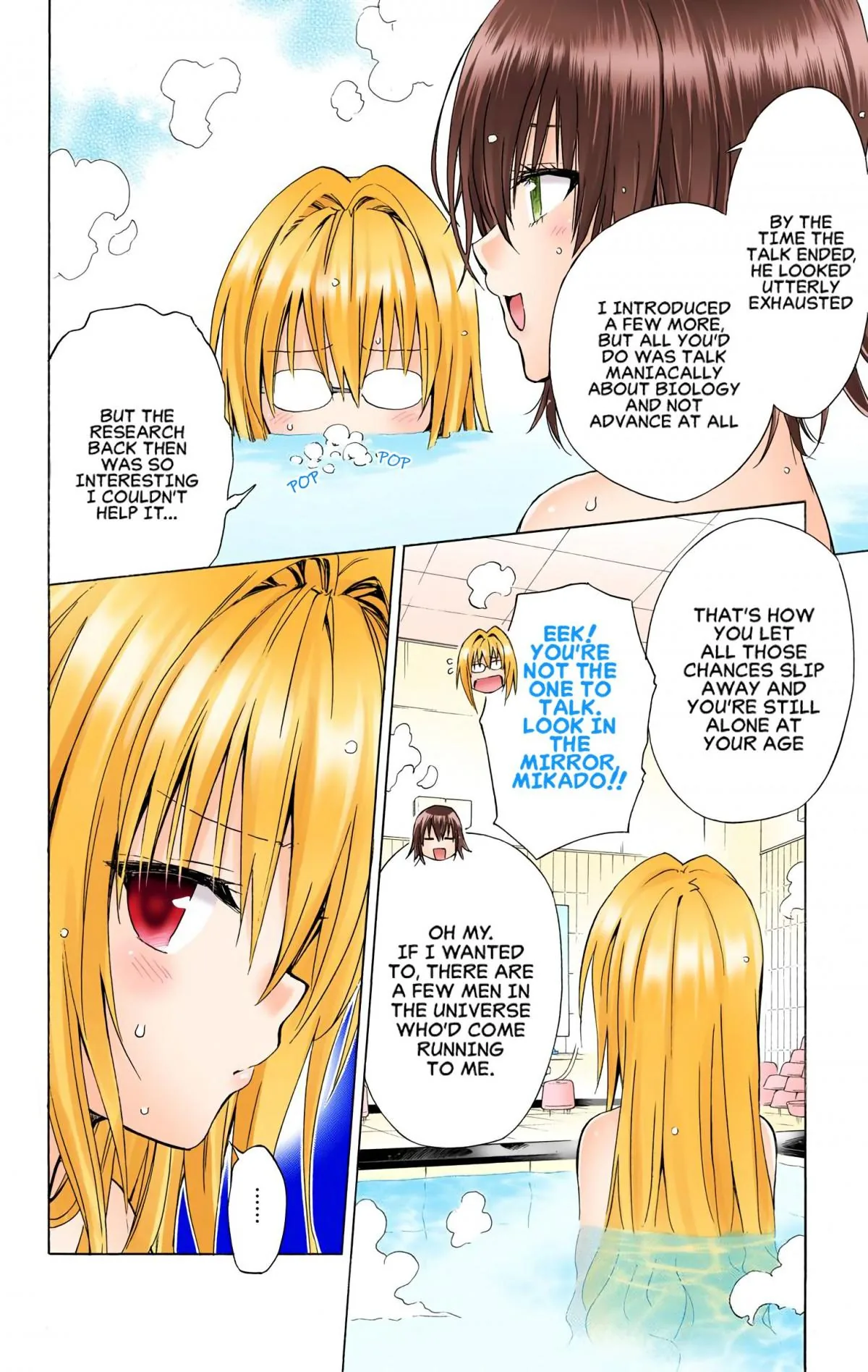 To Love Ru Darkness (Colored) Chapter 53 page 21 - 