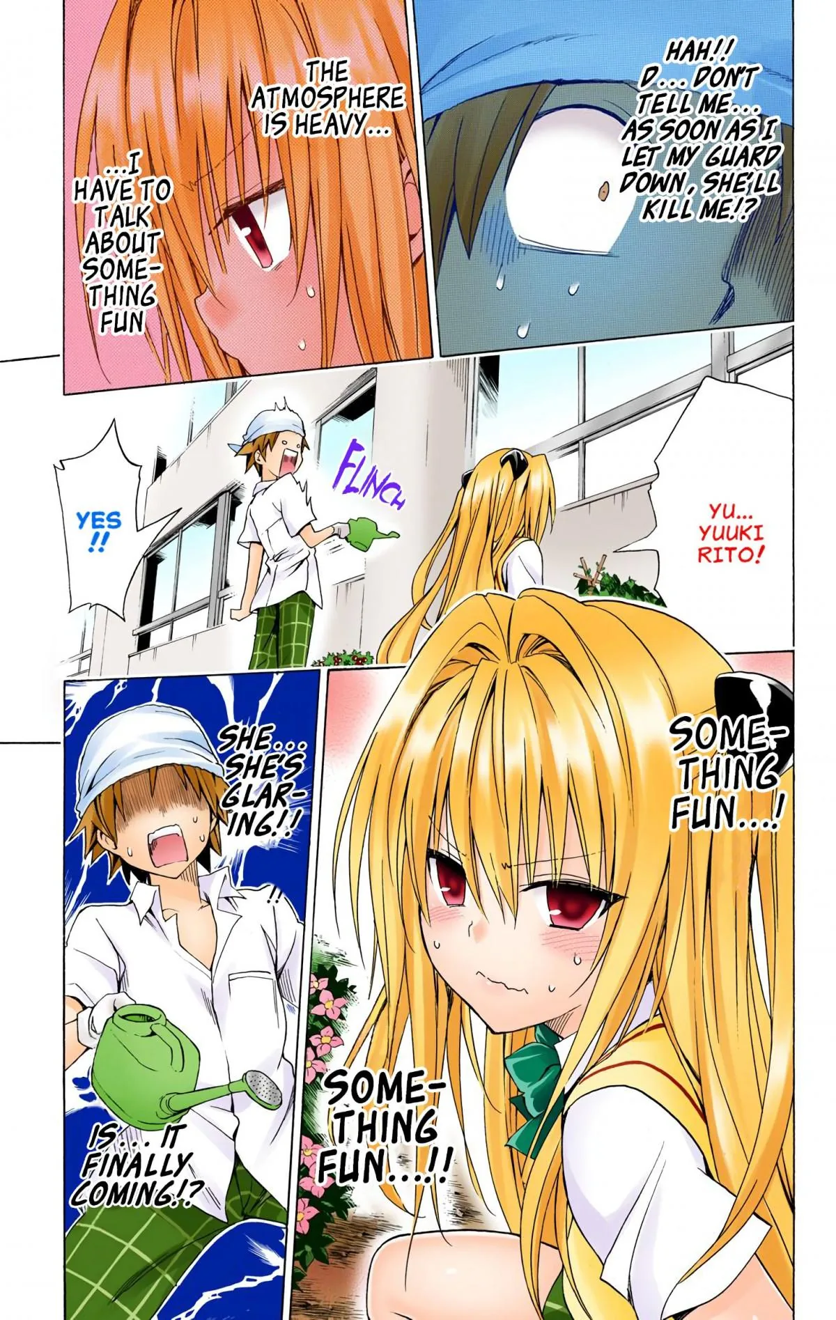 To Love Ru Darkness (Colored) Chapter 53 page 30 - 