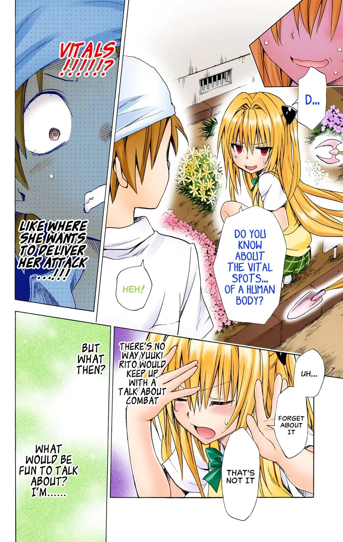To Love Ru Darkness (Colored) Chapter 53 page 31 - 