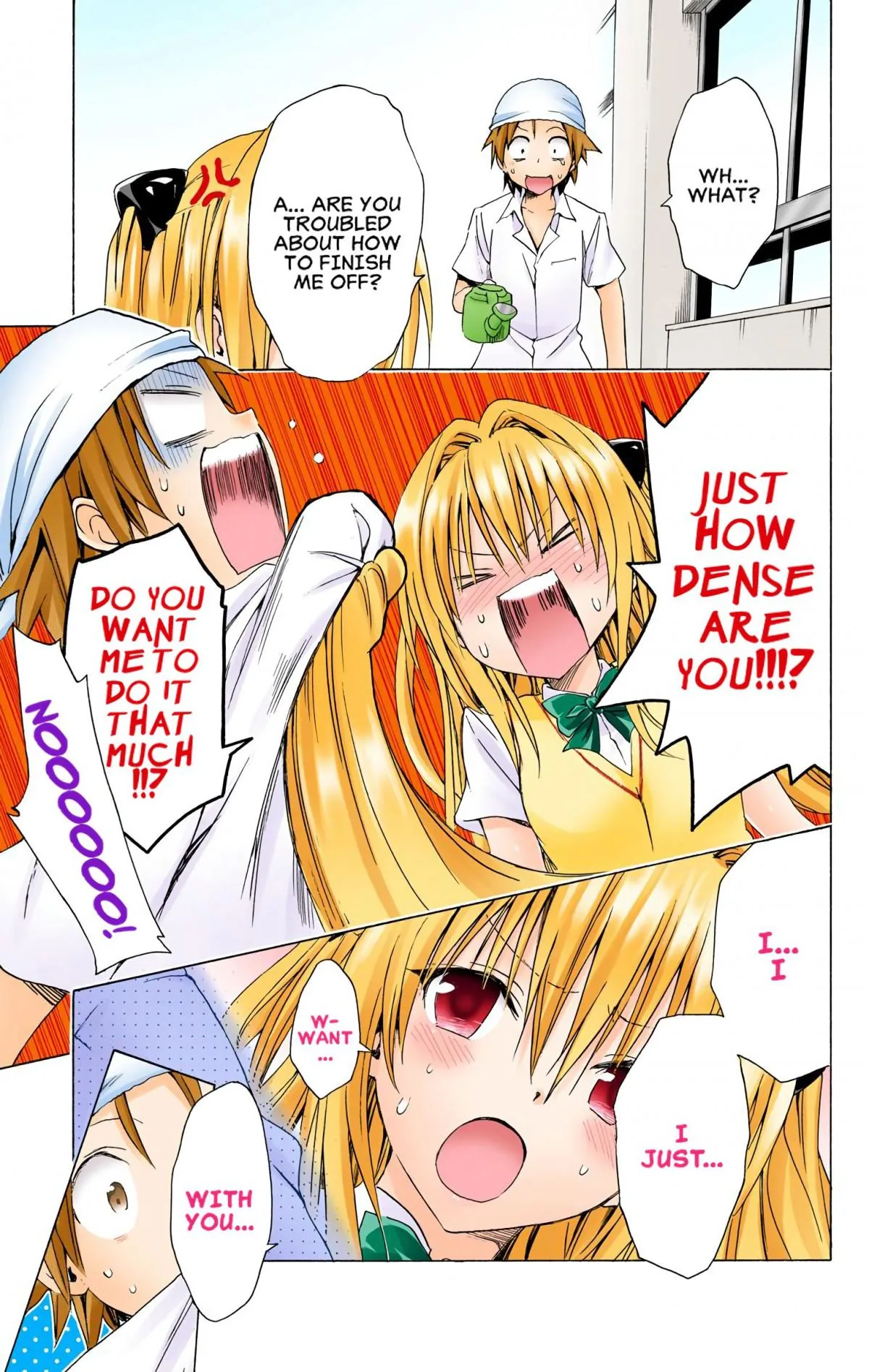 To Love Ru Darkness (Colored) Chapter 53 page 32 - 