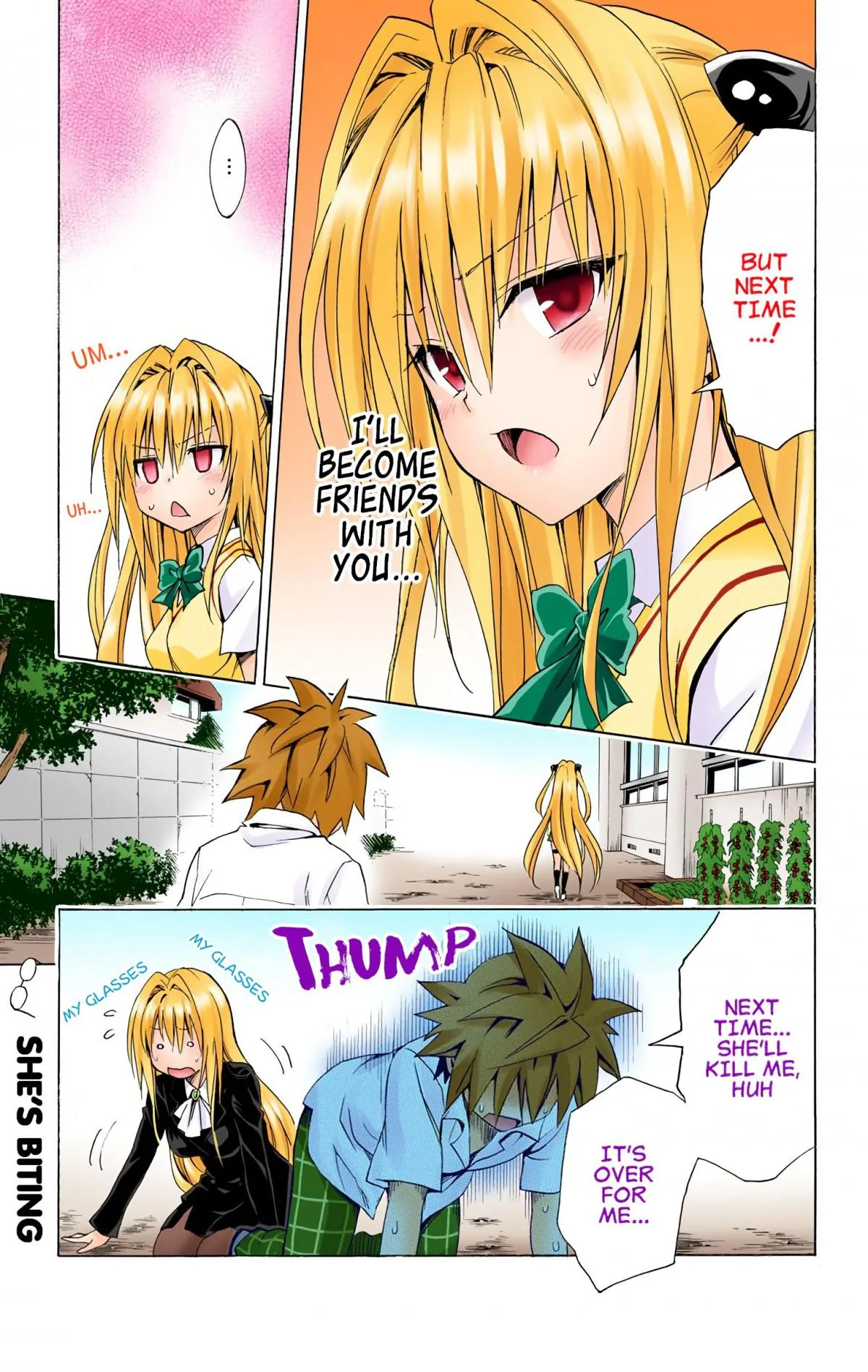 To Love Ru Darkness (Colored) Chapter 53 page 38 - 
