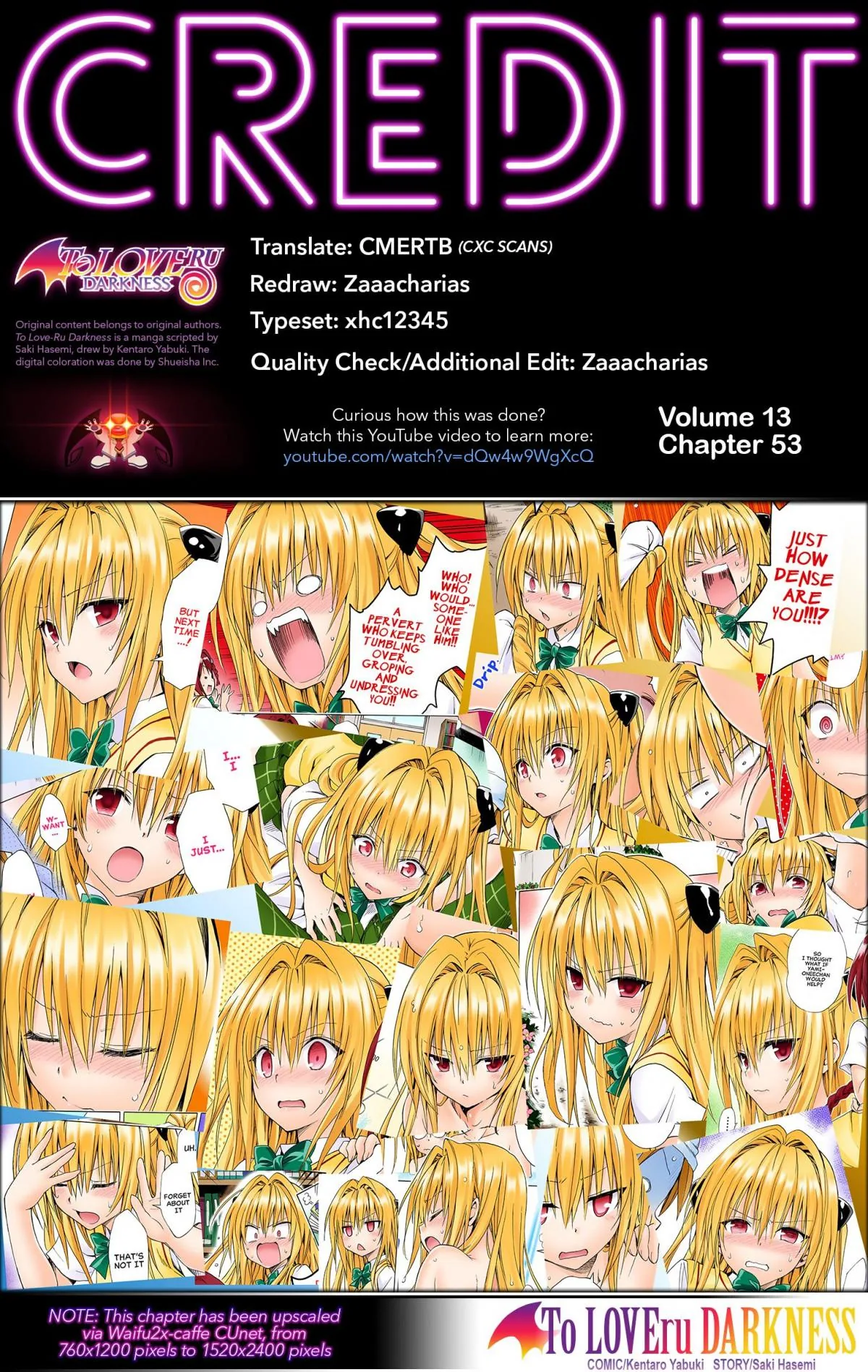 To Love Ru Darkness (Colored) Chapter 53 page 40 - 