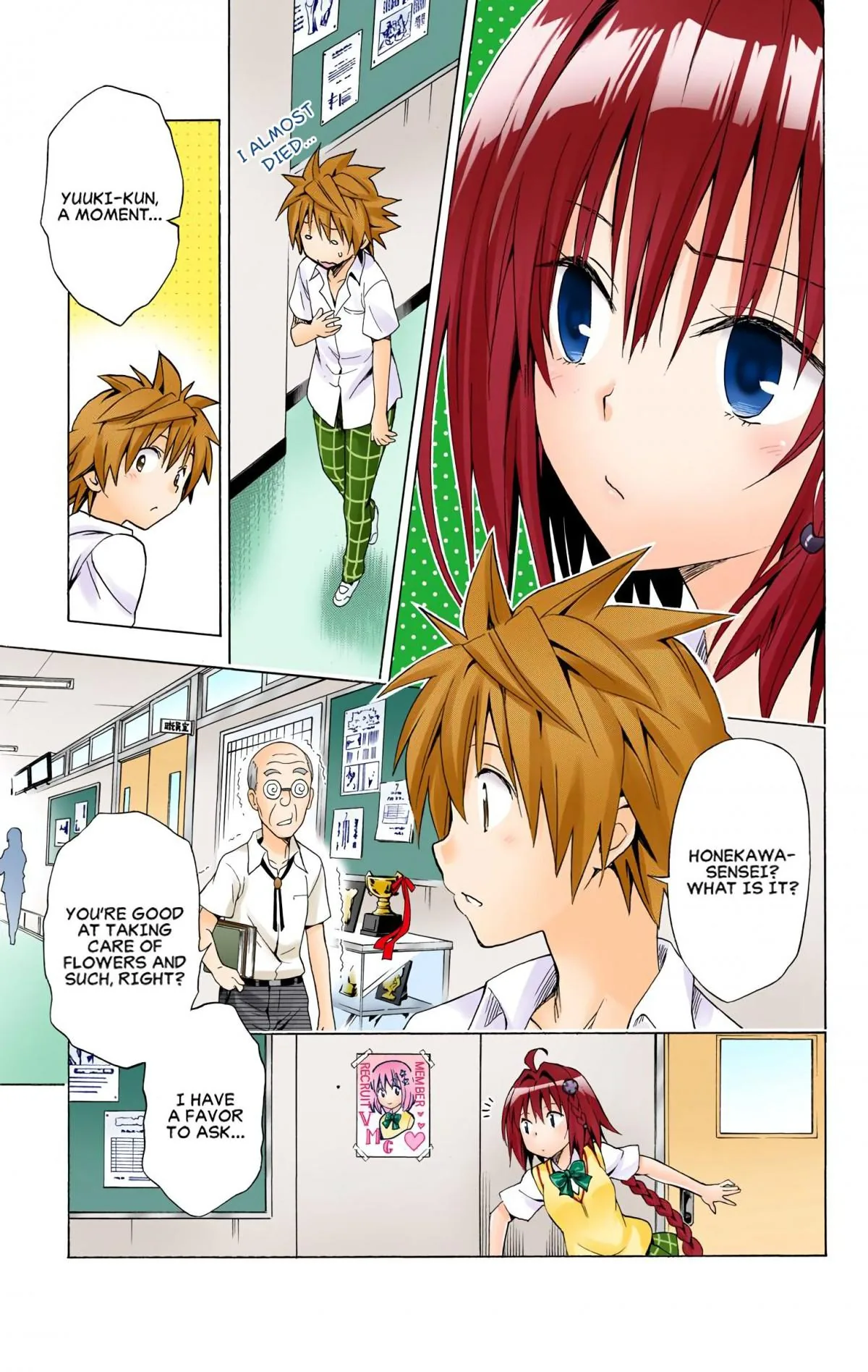To Love Ru Darkness (Colored) Chapter 53 page 6 - 