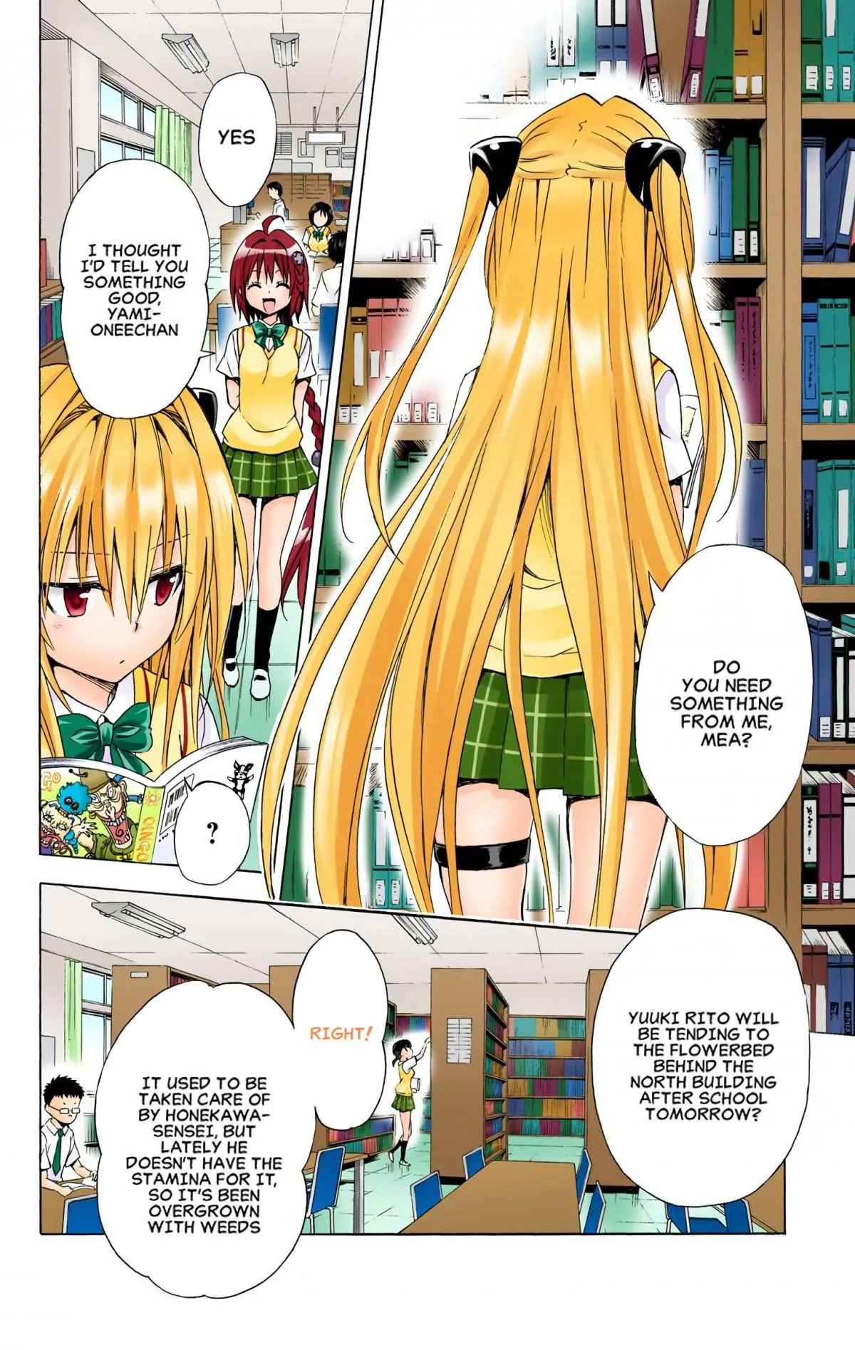 To Love Ru Darkness (Colored) Chapter 53 page 7 - 
