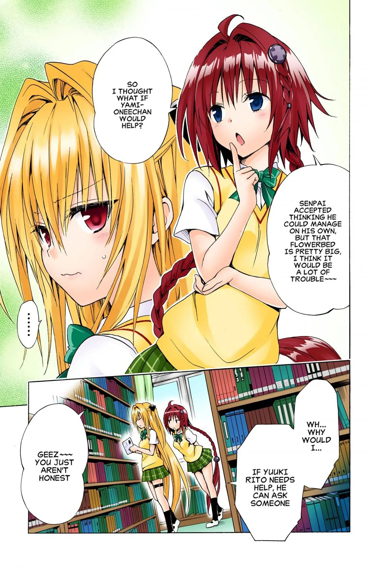 To Love Ru Darkness (Colored) Chapter 53 page 8 - 