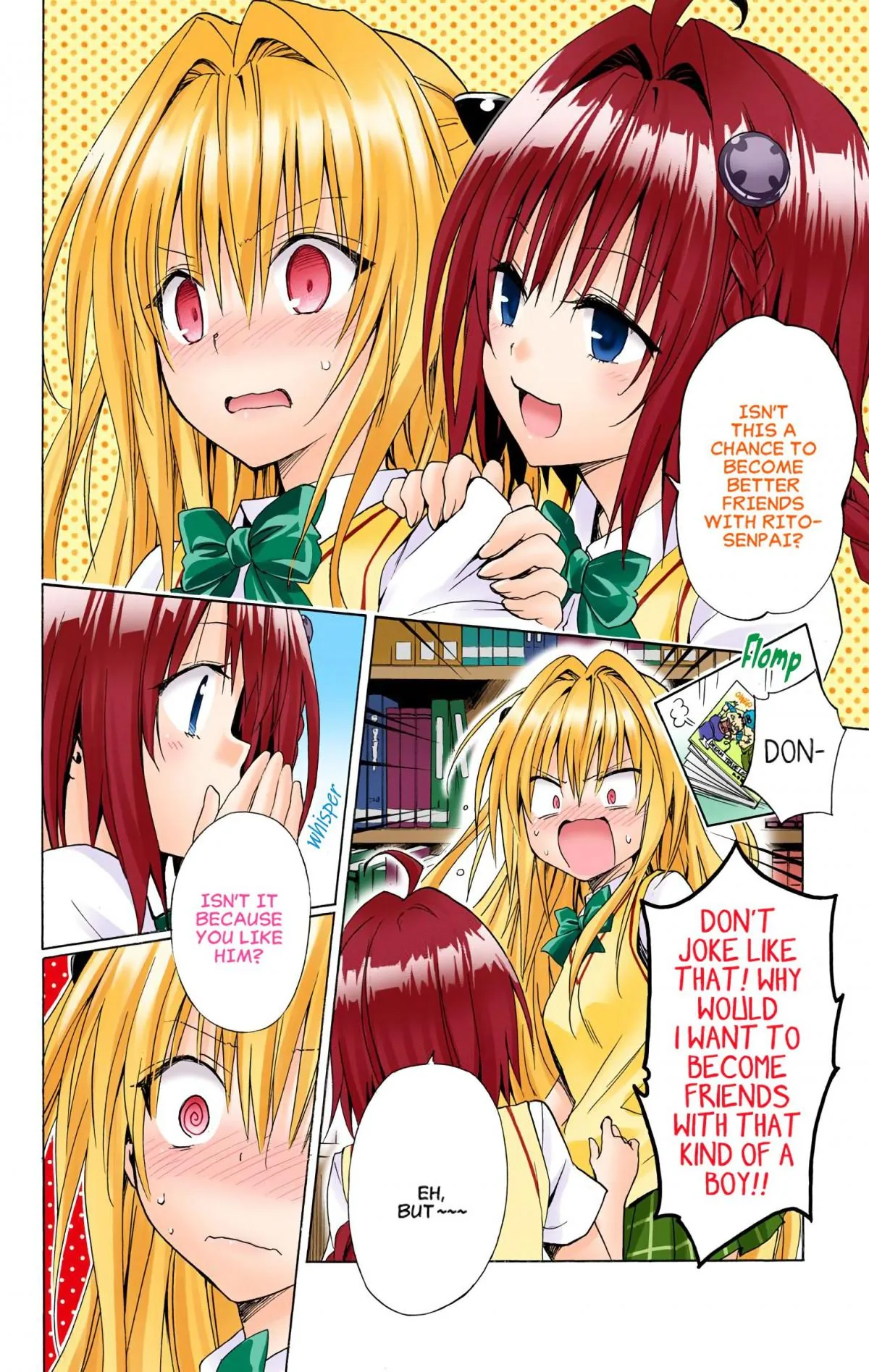 To Love Ru Darkness (Colored) Chapter 53 page 9 - 