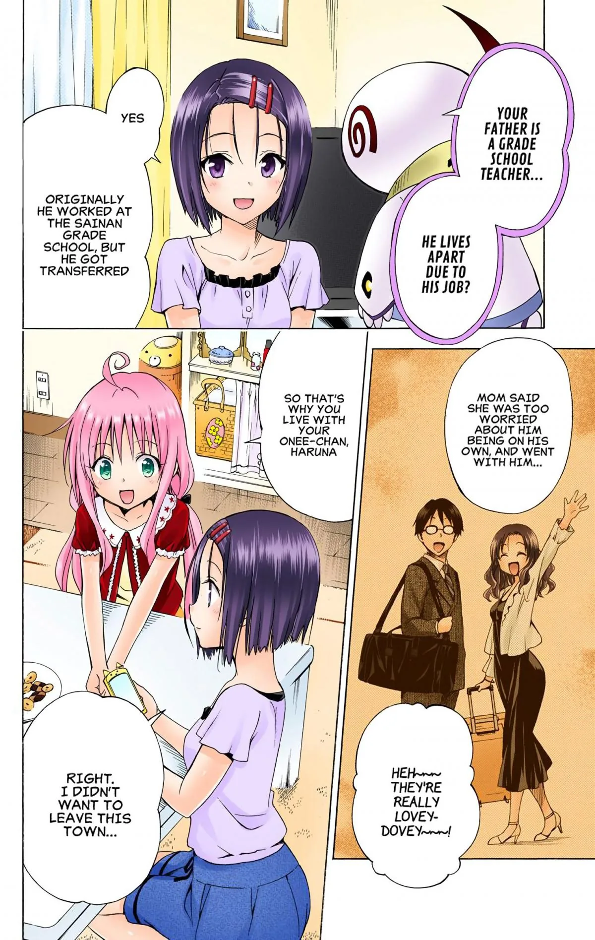 To Love Ru Darkness (Colored) Chapter 54 page 12 - 