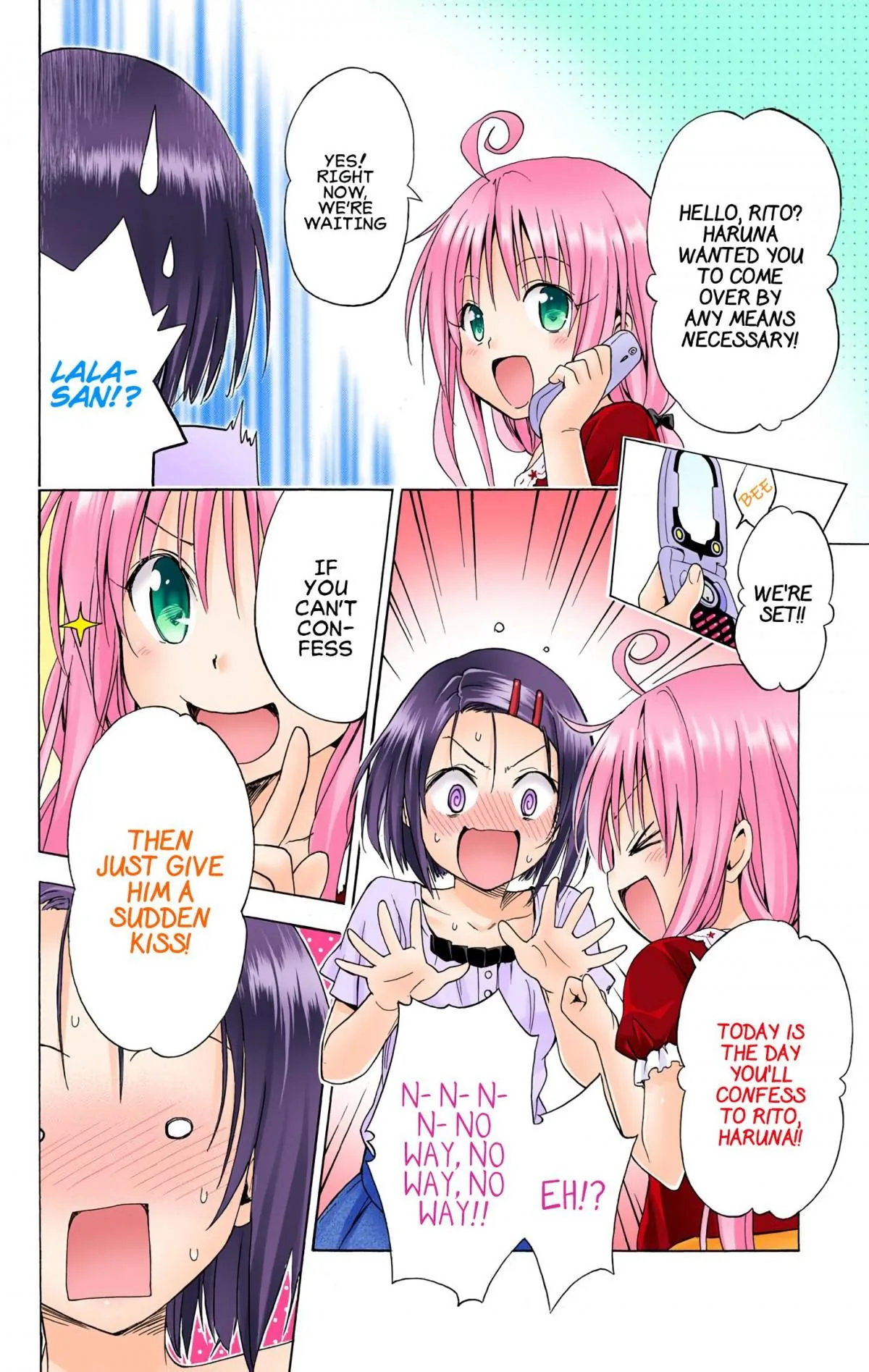 To Love Ru Darkness (Colored) Chapter 54 page 14 - 