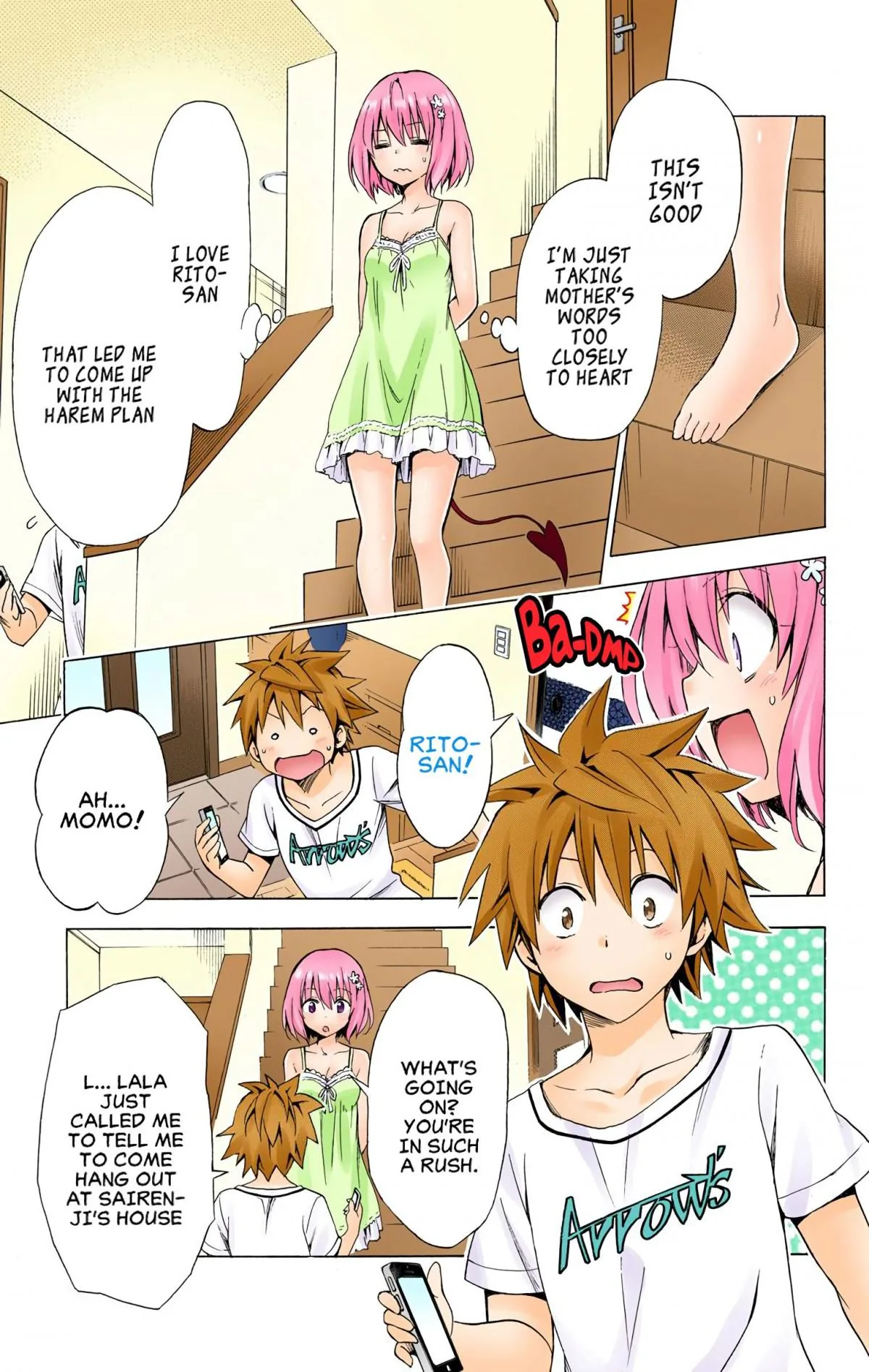 To Love Ru Darkness (Colored) Chapter 54 page 17 - 