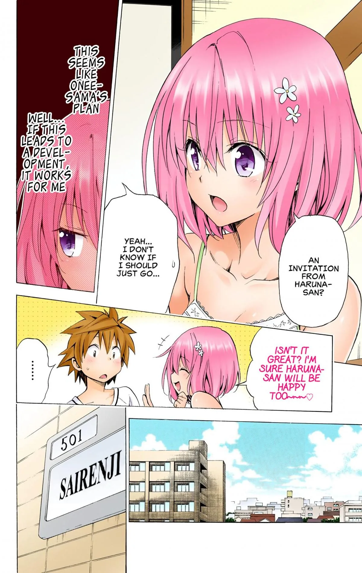 To Love Ru Darkness (Colored) Chapter 54 page 18 - 