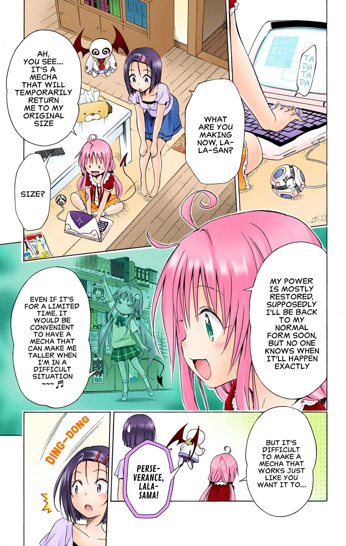 To Love Ru Darkness (Colored) Chapter 54 page 19 - 