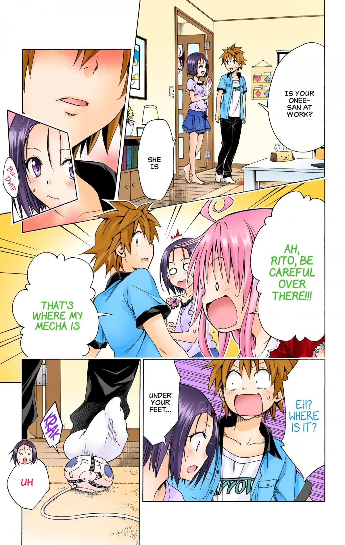To Love Ru Darkness (Colored) Chapter 54 page 21 - 