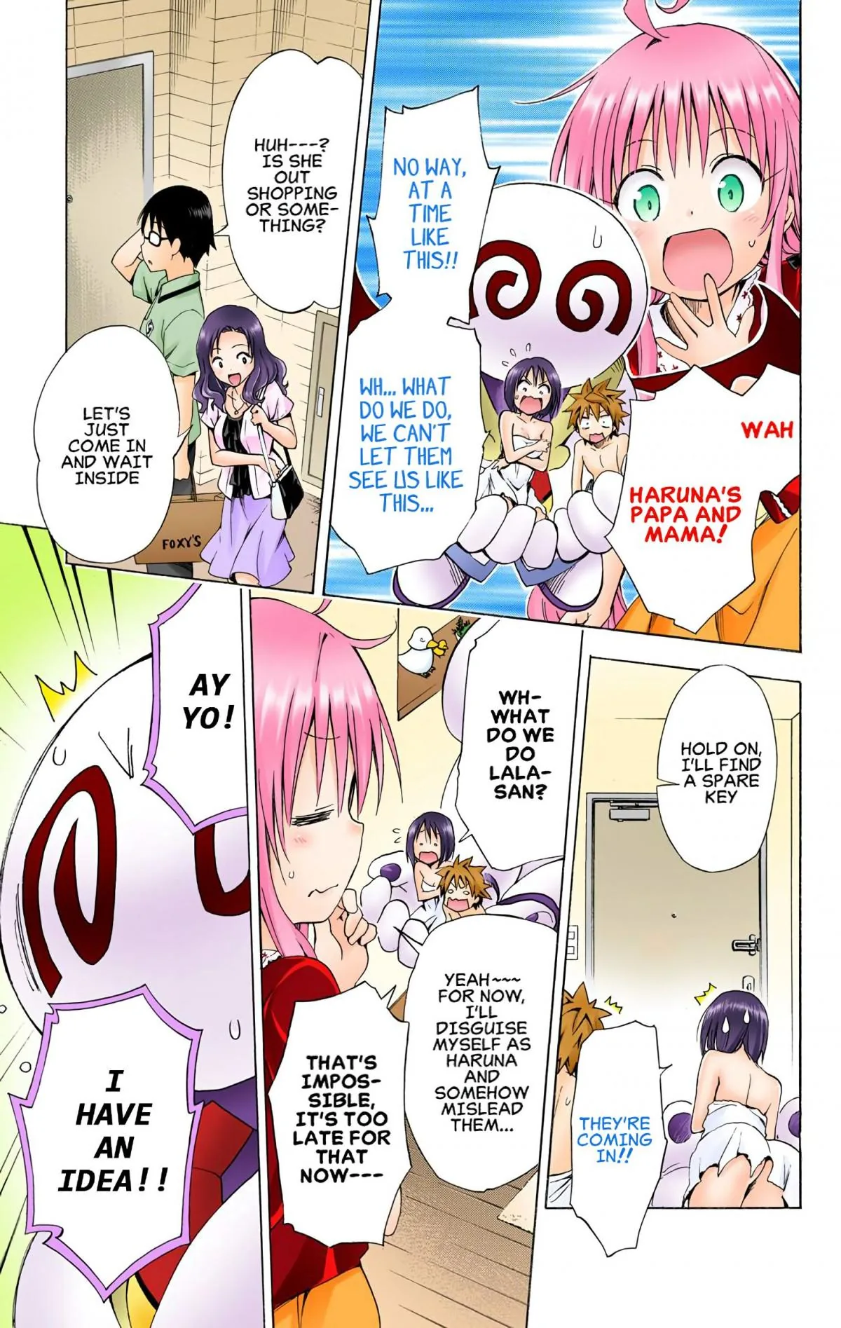 To Love Ru Darkness (Colored) Chapter 54 page 27 - 