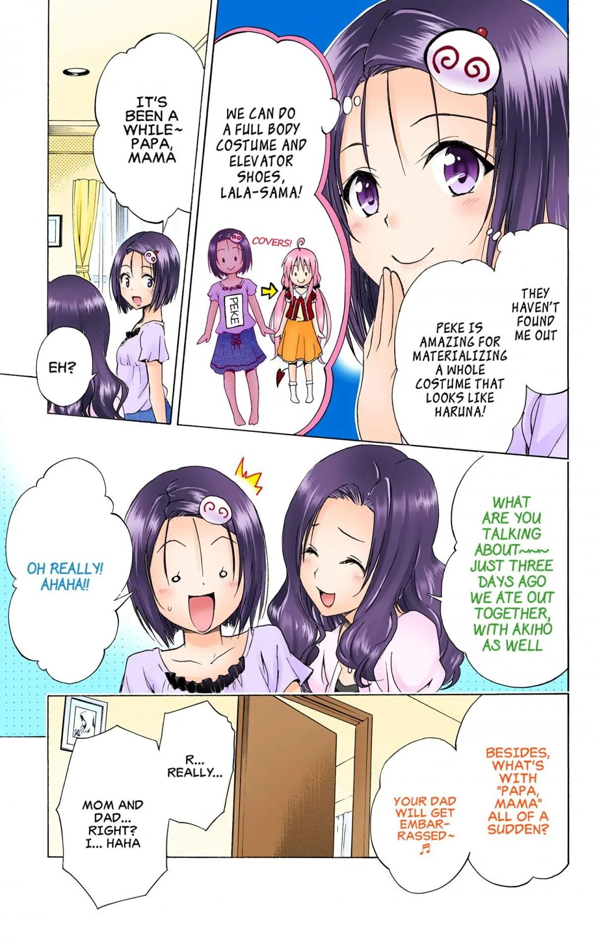 To Love Ru Darkness (Colored) Chapter 54 page 29 - 