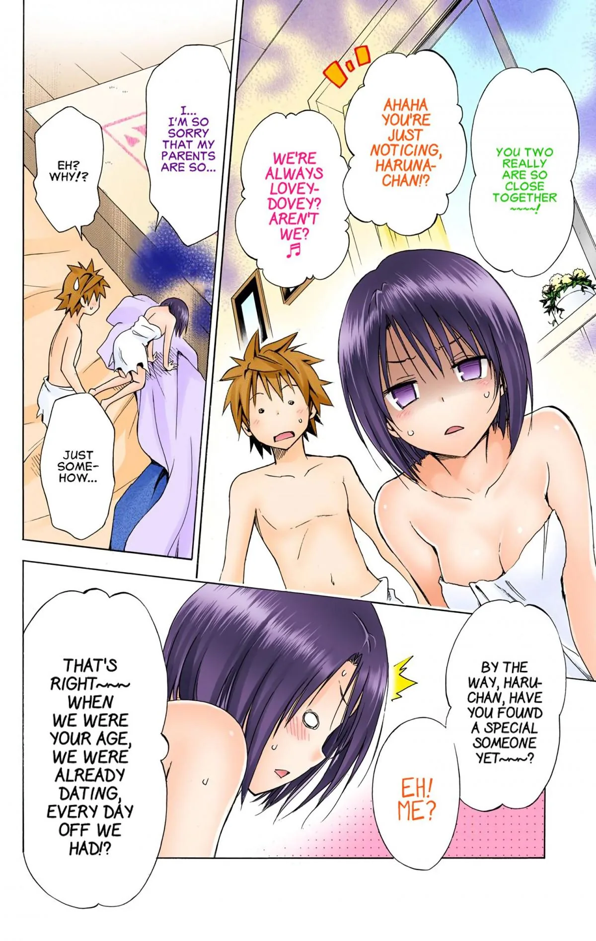 To Love Ru Darkness (Colored) Chapter 54 page 32 - 