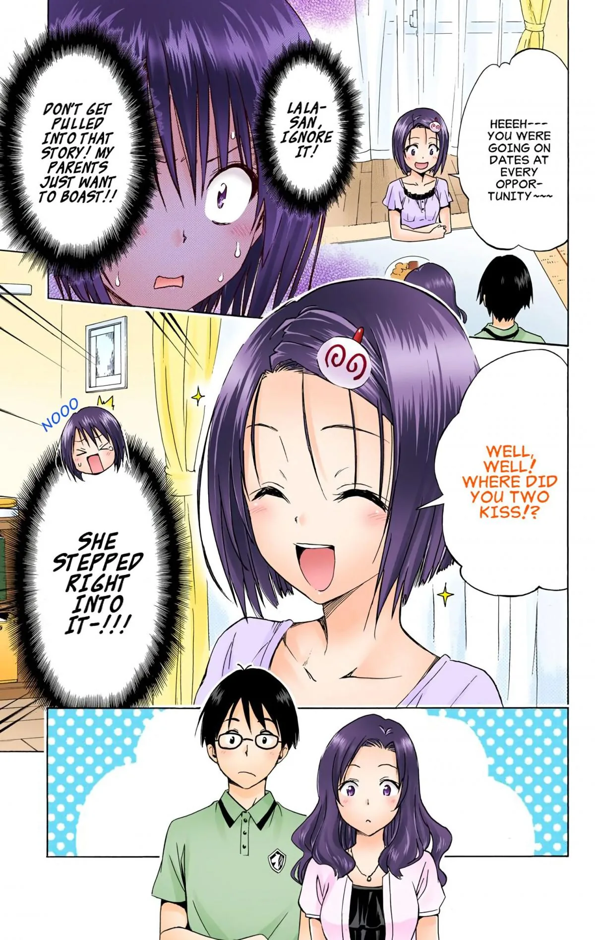 To Love Ru Darkness (Colored) Chapter 54 page 33 - 