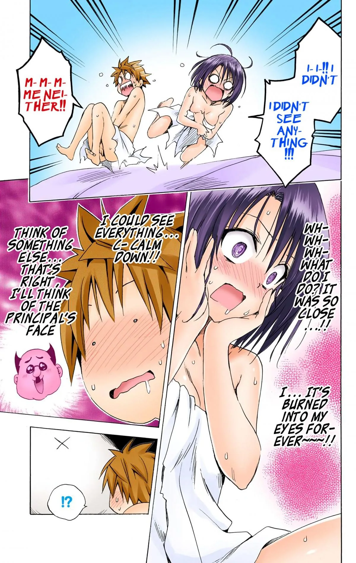 To Love Ru Darkness (Colored) Chapter 54 page 37 - 
