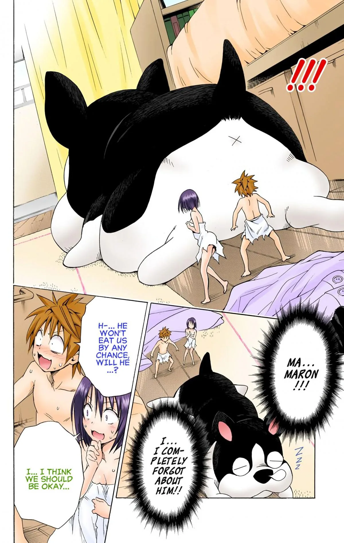 To Love Ru Darkness (Colored) Chapter 54 page 38 - 