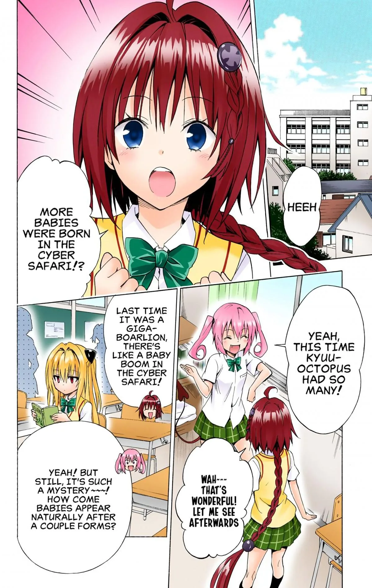 To Love Ru Darkness (Colored) Chapter 55 page 14 - 