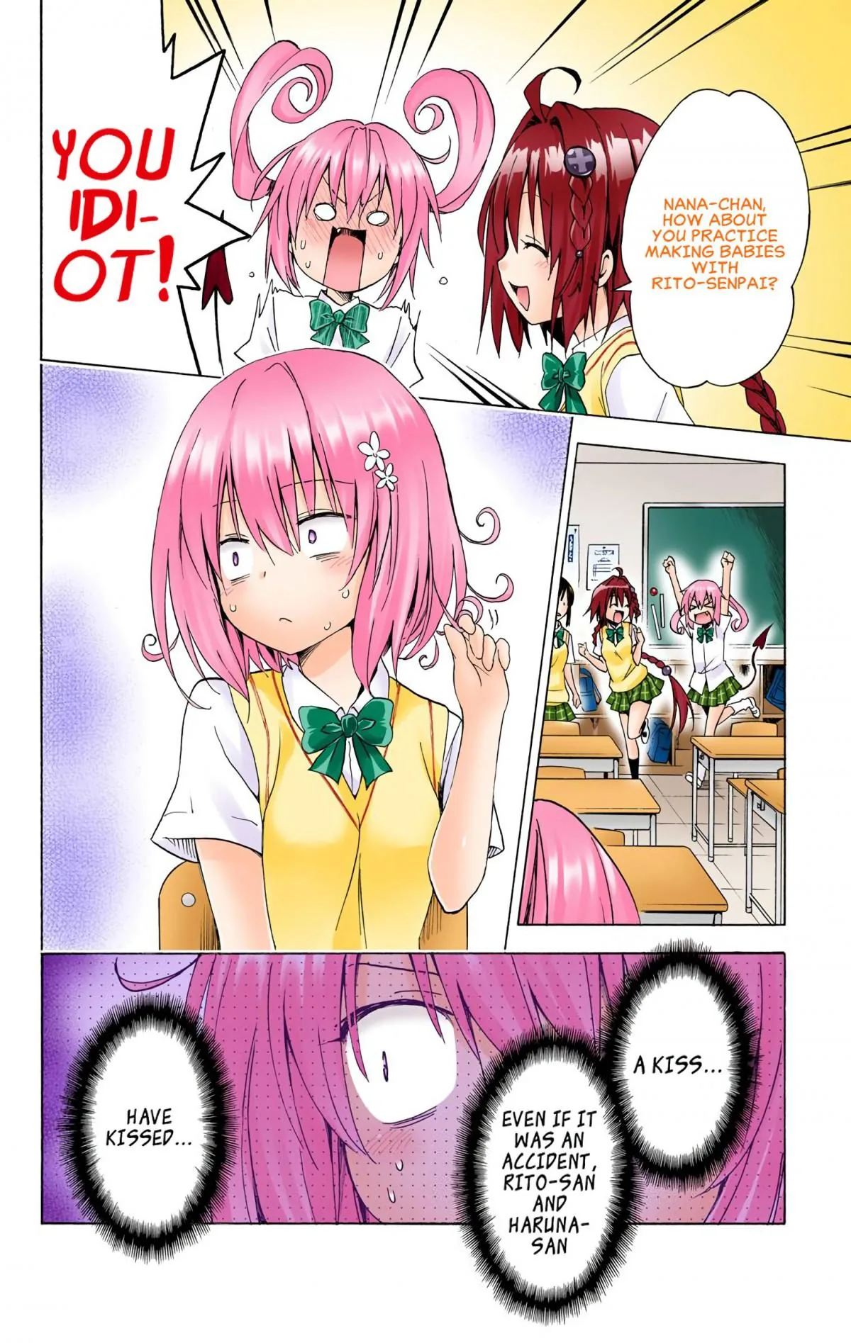 To Love Ru Darkness (Colored) Chapter 55 page 16 - 