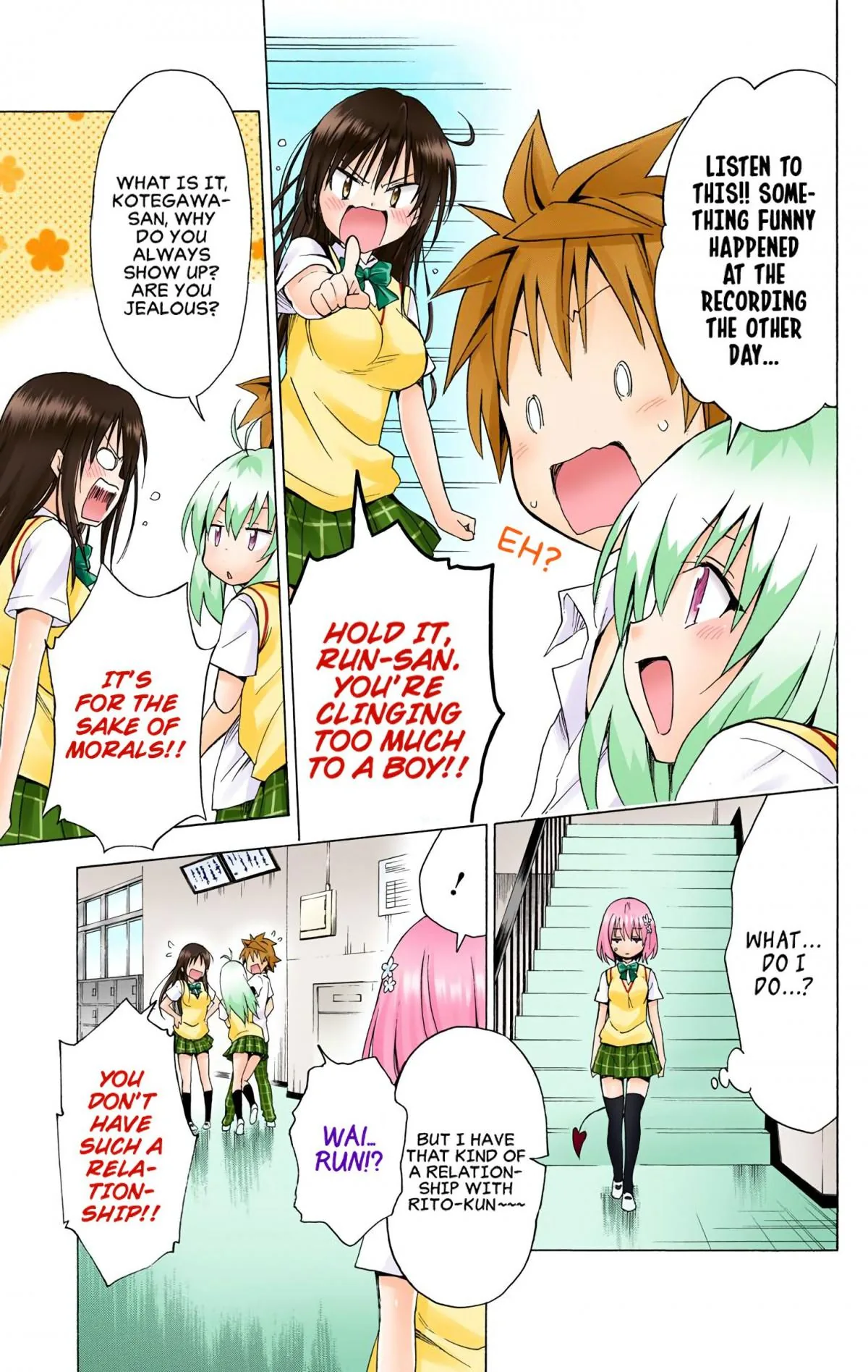 To Love Ru Darkness (Colored) Chapter 55 page 21 - 