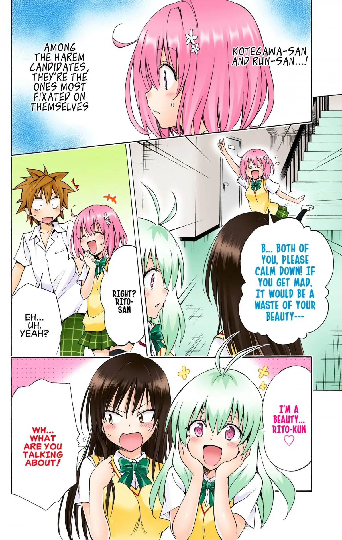 To Love Ru Darkness (Colored) Chapter 55 page 22 - 