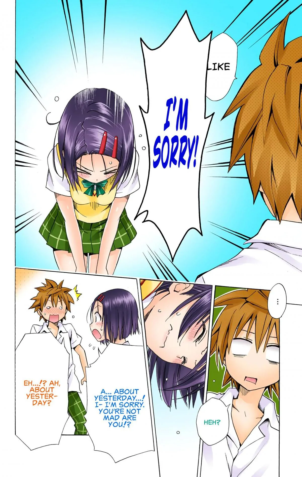 To Love Ru Darkness (Colored) Chapter 55 page 32 - 